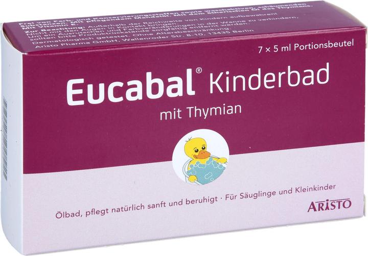Produktbild Aristo Eucabal Kinderbad mit Thymian, 7X5 ml BAD (35 ml)