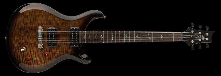 Actual product image PRS SE Paul's Guitar - Black Gold Burst (Electric guitar, Rosewood, Flamed Maple, mahogany)