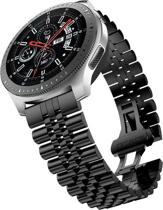 Cadorabo Armband für Samsung Galaxy Gear (22 mm, Edelstahl)