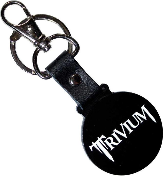 Actual product image Trivium Classic Circle Logo Keyring
