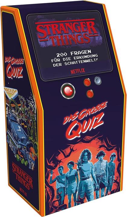 Actual product image Asmodée LARD0003 - Stranger Things: The big quiz, for 2-8 players, from 14 years (DE edition) (German)