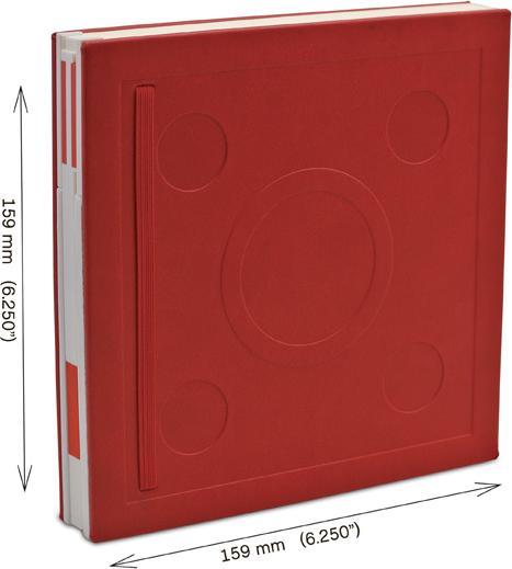 Produktbild LEGO Stationary Red Notebook with gel pen