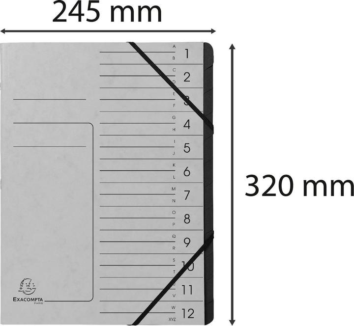 Productafbeelding Exacompta Geniete dossiermappen (A4, 1 x)