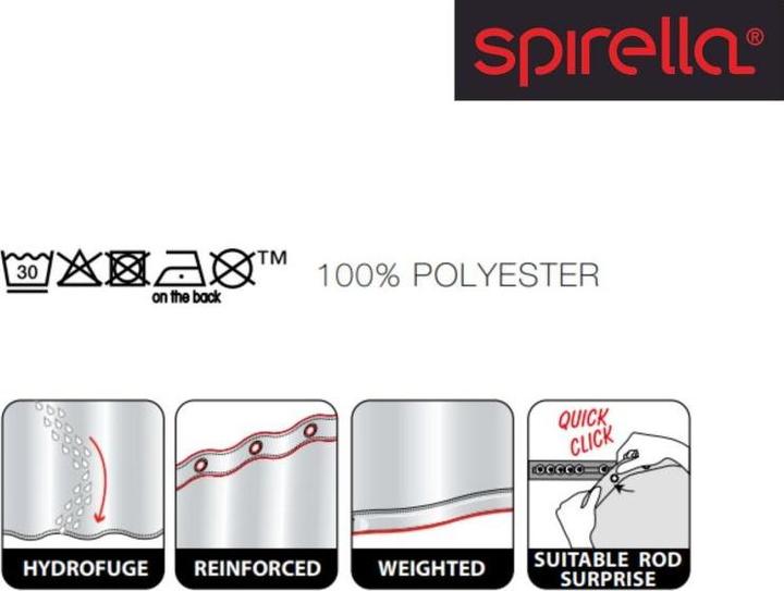 Actual product image spirella Wet (240 x 200 cm)