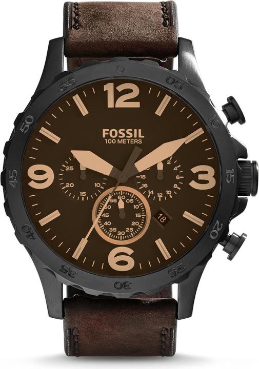 Fossil Nate (Analoguhr, Chronograph, 50 mm)