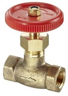 Actual product image Oventrop OV Shut-off valve brass, DN 8, 1/4inch