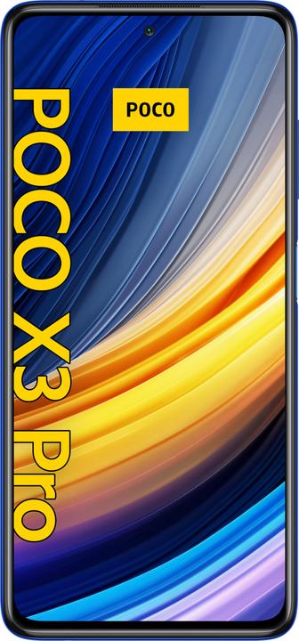 Actual product image Xiaomi Poco X3 Pro (256 GB, Frost Blue, 6.67", Hybrid Dual SIM, 48 Mpx, 4G)