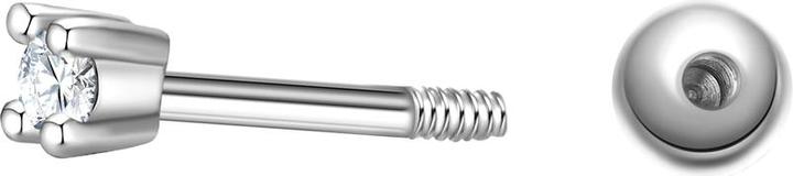 Image du produit Glanzstücke München Clous d'oreille en argent sterling pour femmes - 37448 (Argent Sterling)
