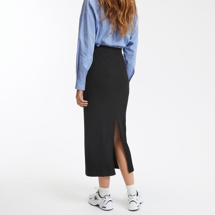 Produktbild La Redoute Collections Enger Maxirock aus Rippjersey (XS)