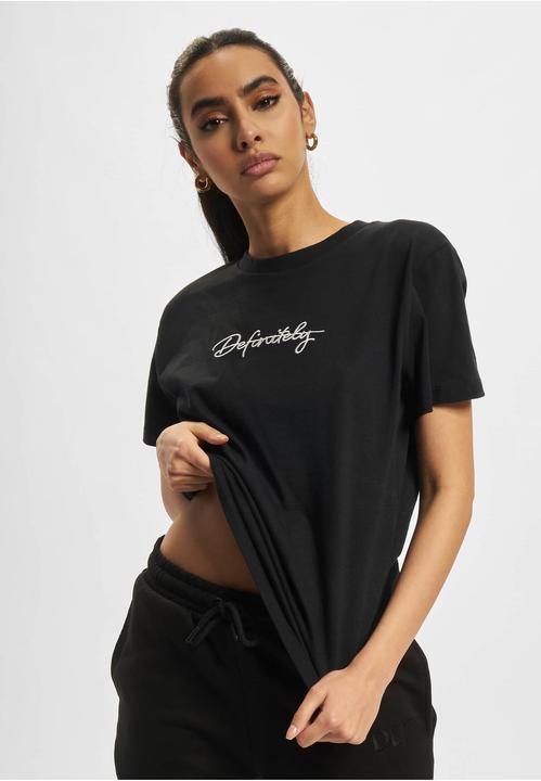 Actual product image DEF Handwriting Definitely Embroidery T-Shirt - 82203 (XS)