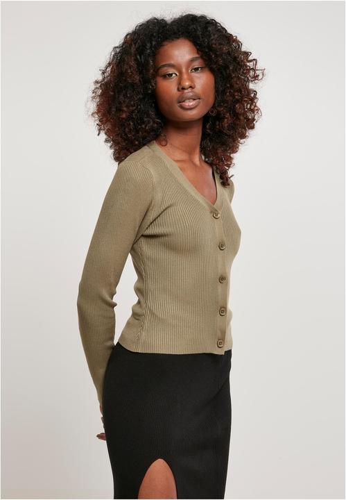 Immagine prodotto Urban Classics Cardigan corto a costine da donna - 16980 (XL)