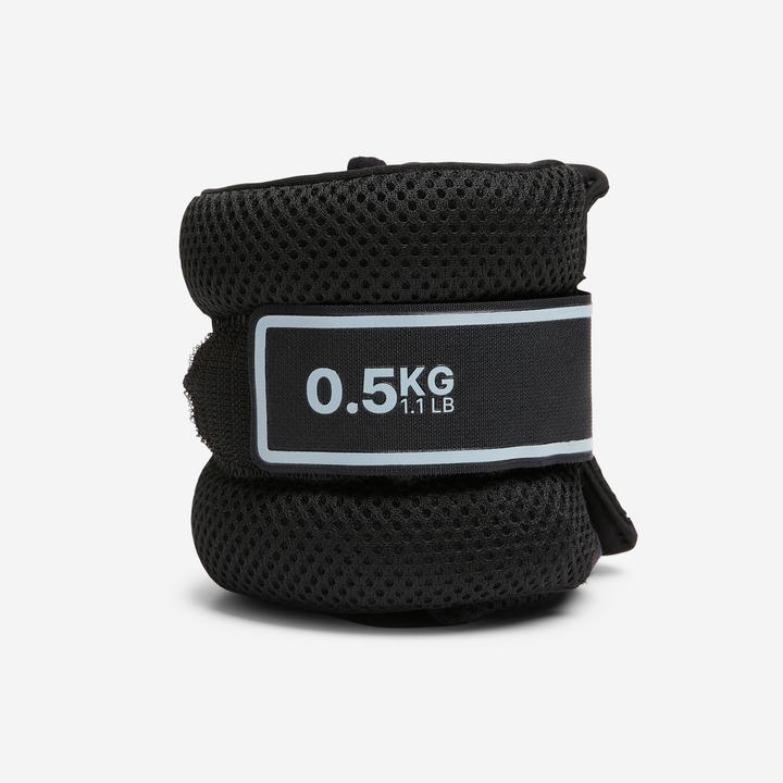 Image du produit Domyos Poids chevilles et poignets de fitness 2x0,5 kg (2 x 0,5 kg)