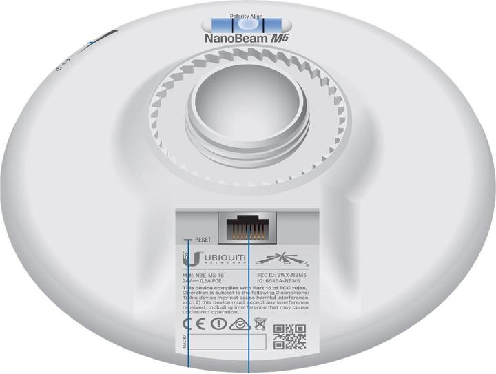 Produktbild Ubiquiti NanoBeam M5 16 dBi Netzwerkantenne (WLAN)