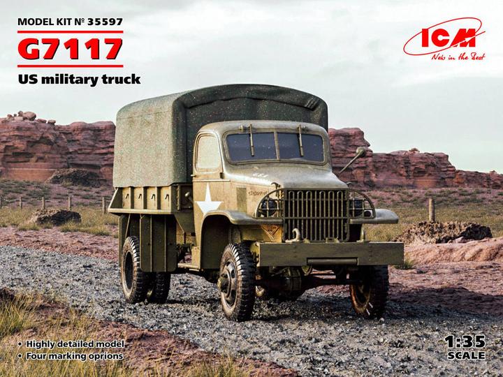 Image du produit ICM G7117, Camion militaire américain
