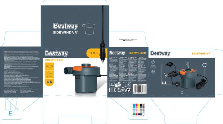 Image du produit Bestway Pompe à air 12 AC/DC