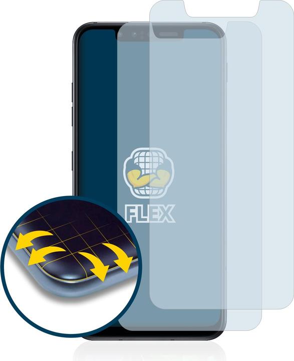 Produktbild BROTECT Full-Cover Displayschutz (2 Stück, LG G8s ThinQ)