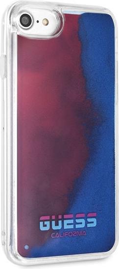 Image du produit Guess GUHCI8GLCRE iPhone 7/8/SE 2020 czerwony/red hard case California Glow in the dark (Apple iPhone 7, Apple iPhone SE, Apple iPhone 8)