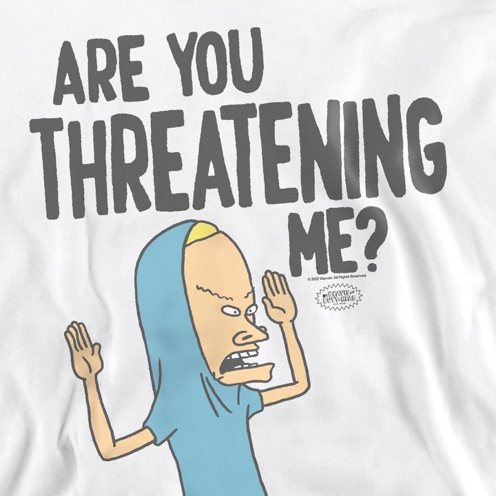 Produktbild Universal Textiles Are You Threatening Me? Sweatshirt (S)