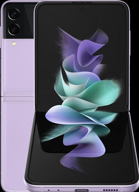 Produktbild Samsung Galaxy Z Flip3 5G EU (128 GB, Lavender, 6.70", SIM + eSIM, 12 Mpx, 5G)