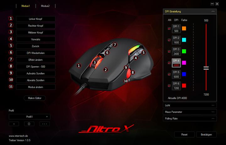 Actual product image Intertech Nitrox GT-200 (Cable)