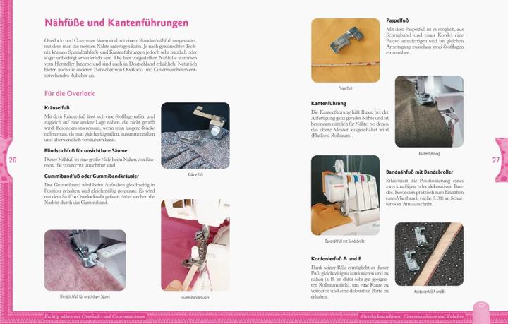 Produktbild Richtig nähen mit Overlock- und Coverlock-Maschinen (Deutsch, Christelle Beneytout, 2021)