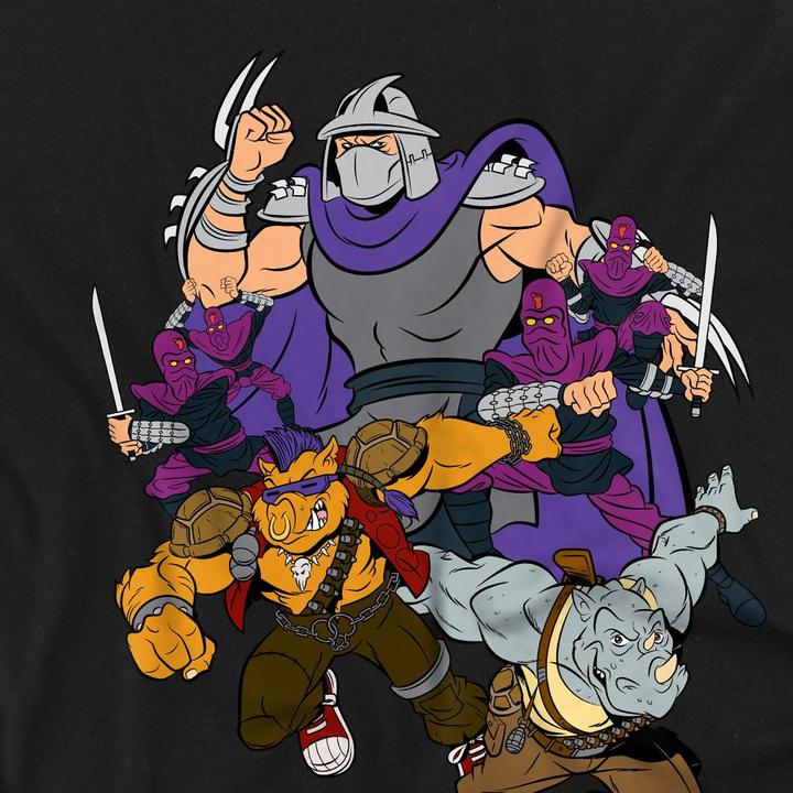 Immagine prodotto Teenage Mutant NT Shredder And Foot Clan Maglietta Adulto Unisex (XL)