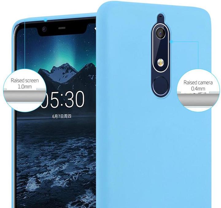 Actual product image Cadorabo TPU Candy Cover (Nokia 5.1)