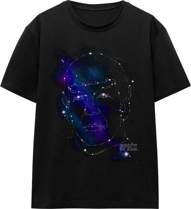 Actual product image Unisex Adult Spock Constellations T-Shirt (L)