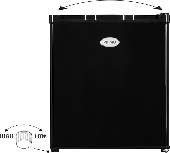 Actual product image Primo PR148DV Mini Vriezer - Diepvries Small - Vrijstaand - 33L - D - Zwart (Stand-alone, 33 l)