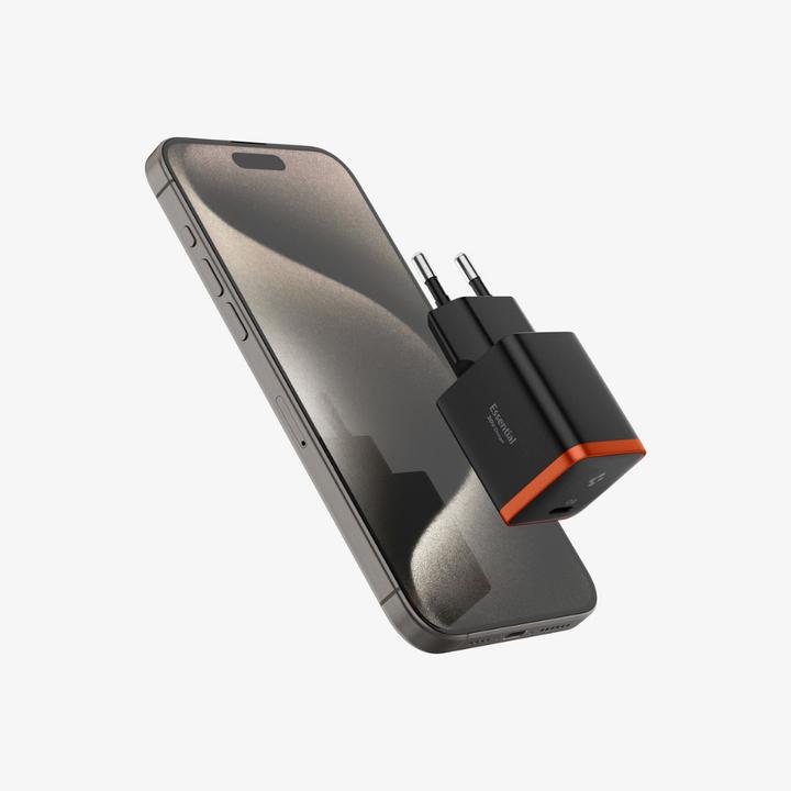 Produktbild Spigen ArcStation Essential EE301EU 30W Wall Charger - Black (30 W)