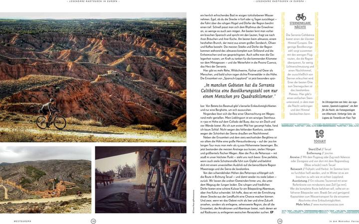 Actual product image Legendäre Radtouren in Europa (German, The Lonely Planet, 2024)
