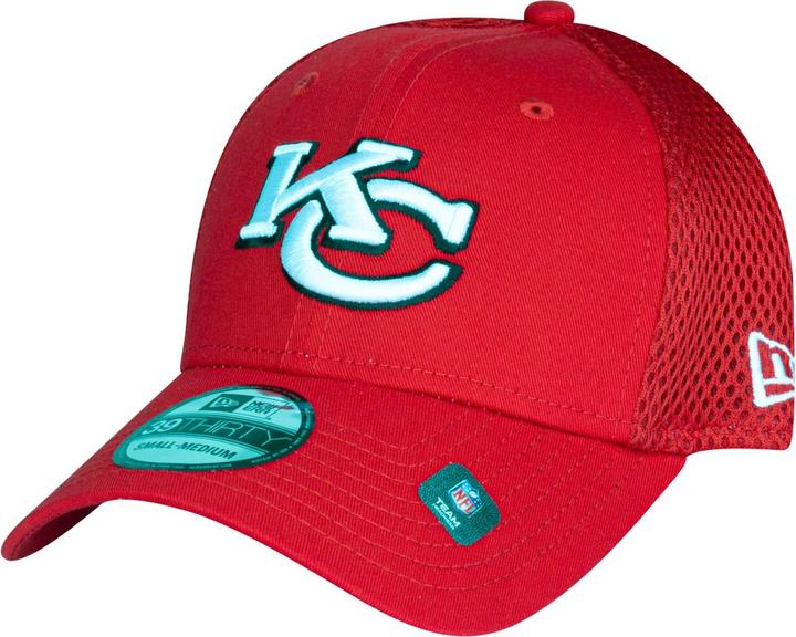 New Era 39Thirty Stretch Mesh Cap - Kansas City Chiefs - S/M (S/M)