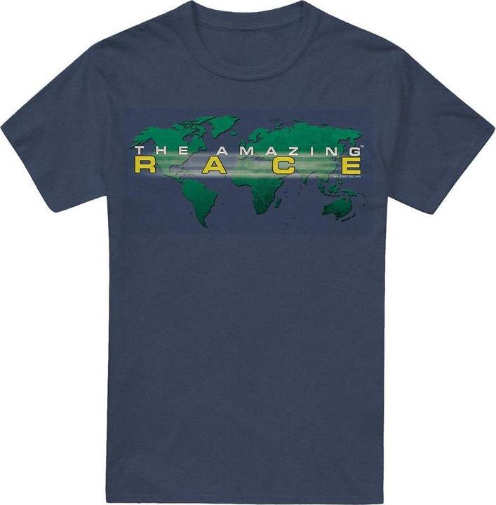 Actual product image The Amazing Race Unisex Adult Around the World T-Shirt (S)