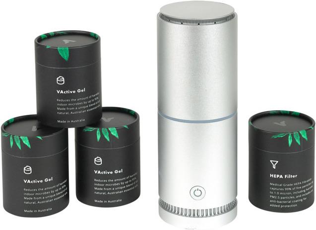 Produktbild VBreathe Luftreiniger Tasman silber (36 m²)