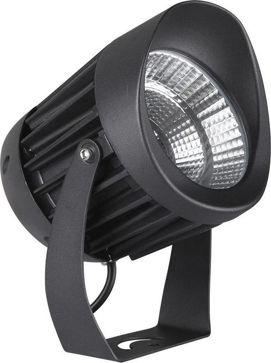 Productafbeelding Nova Luce NORTH LED vloerspot zwart 20W IP65 warm wit 12x12x18cm 9240678 (9240 lm)