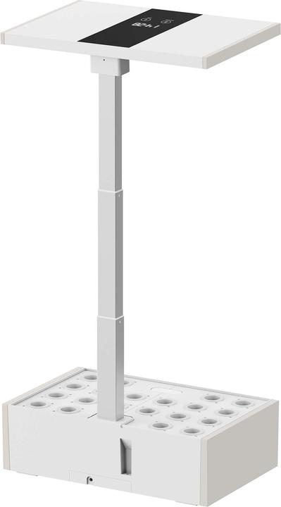 Produktbild Wiltec Indoor Gartensystem weiss Kräutergarten Mini Garten für drinnen LED