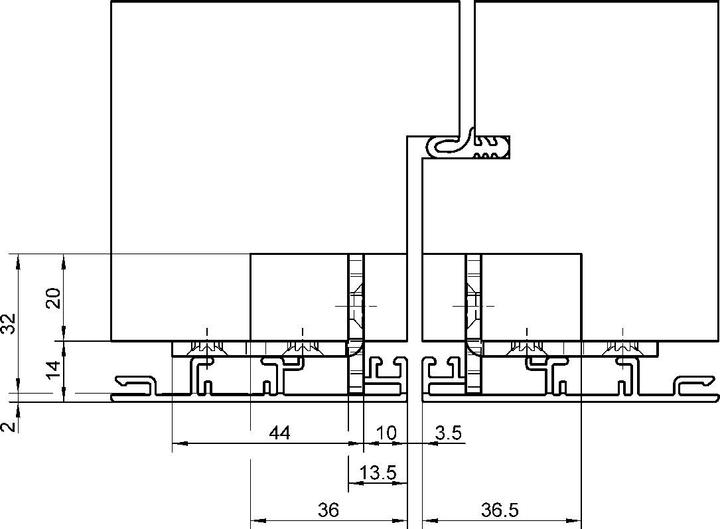 Produktbild Simonswerk Befestigungswinkel TECTUS TE 640 3D BW/16