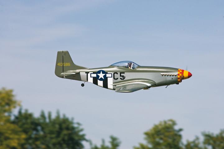 Produktbild TopFlite P-51D Mustang 60 ARF W/Retract