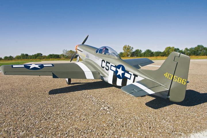 Produktbild TopFlite P-51D Mustang 60 ARF W/Retract