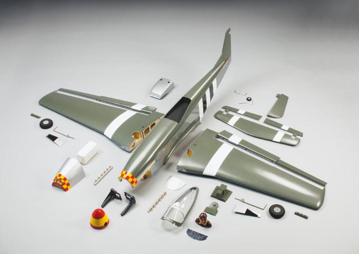 Produktbild TopFlite P-51D Mustang 60 ARF W/Retract