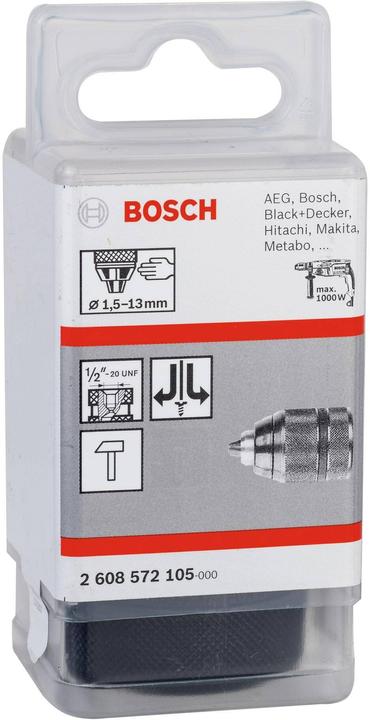 Immagine prodotto Bosch Professional Zubehör Mandrino per trapano senza chiave
