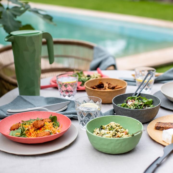 Actual product image Koziol Dinner Plate Club 4 pieces, Green (4 x, 26 cm)