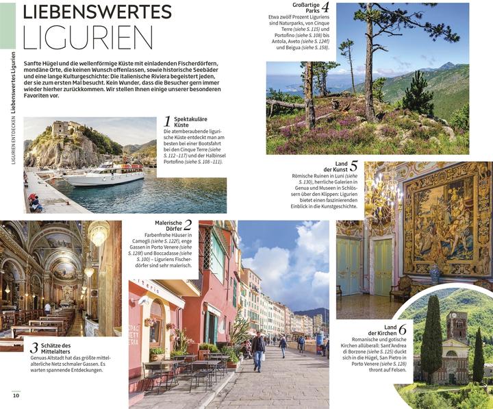 Actual product image DK Vis a Vis Ligurien,Genua&Cinque 0 (German, DK Verlag Travel, 2024)