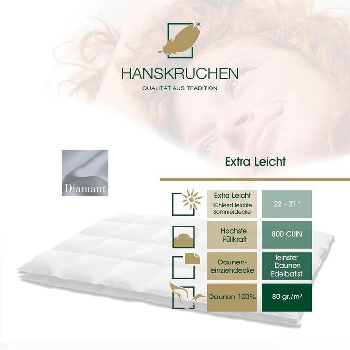 Actual product image Hanskruchen Diamant (250 g, 155 x 200 cm)