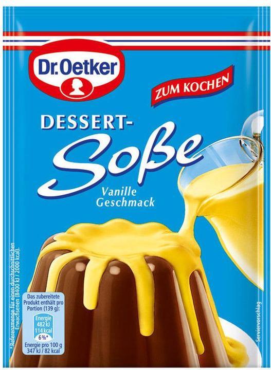 Image du produit Dr. Oetker Sauce dessert vanille (51 g)