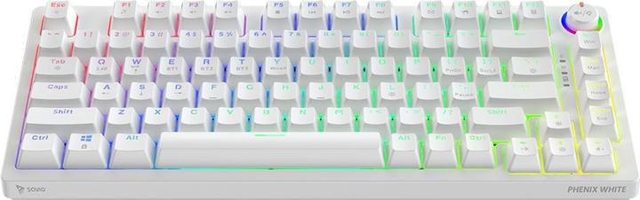 Produktbild Savio Phenix White Gat Yellow (Eng. Int., Kabelgebunden, Kabellos)