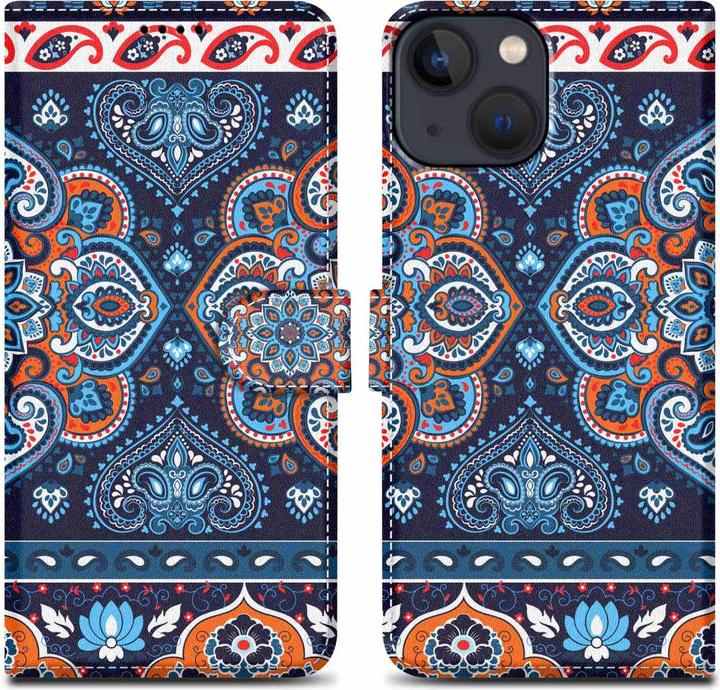 Actual product image Cadorabo Book cover with print (Apple iPhone 13 mini)