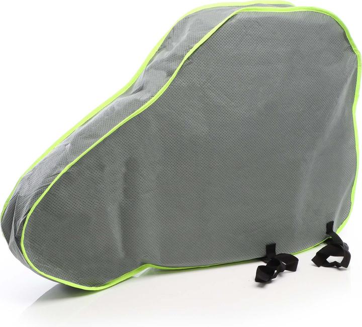 Immagine prodotto Wiltec Copertura per timone per rimorchi e caravan Cappuccio per barra di traino in grigio in tessuto