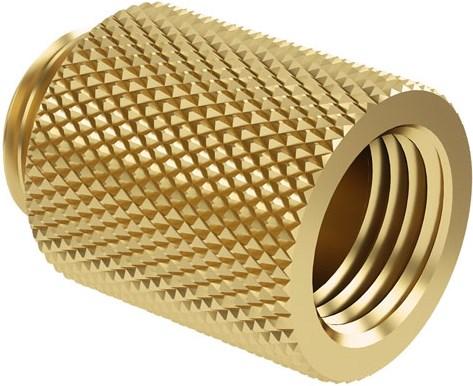 Actual product image Barrow G1/4 inch extension straight MF 20 - gold