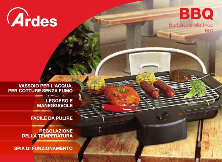 Actual product image Poly Pool Tissch grill AR1B02, 2000W